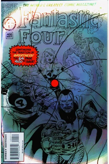 Couverture de FANTASTIC FOUR (1961) #400 - par Paul Ryan - lecubeacomics.com