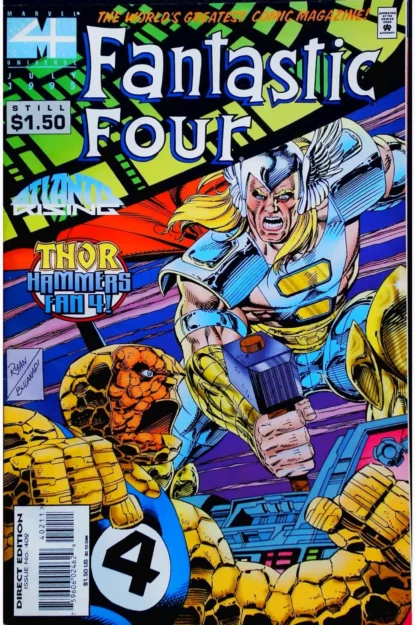 FANTASTIC FOUR (1961) #402 - Marvel - lecubeacomics.com Couverture de FANTASTIC FOUR (1961) #402 - par Danny Bulanadi - lecubeacomics.com