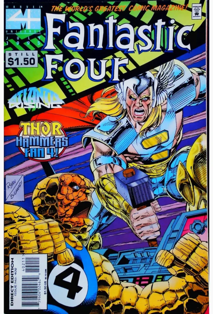 Fantastic Four #402, vue de l'exemplaire