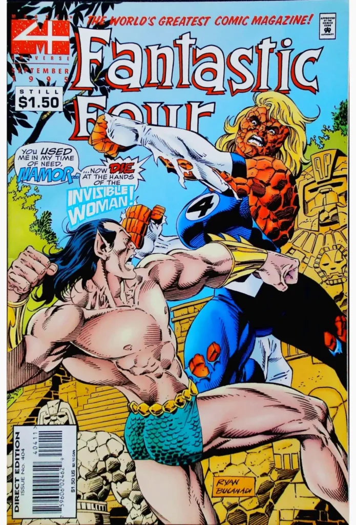 Fantastic Four #404, vue de l'exemplaire