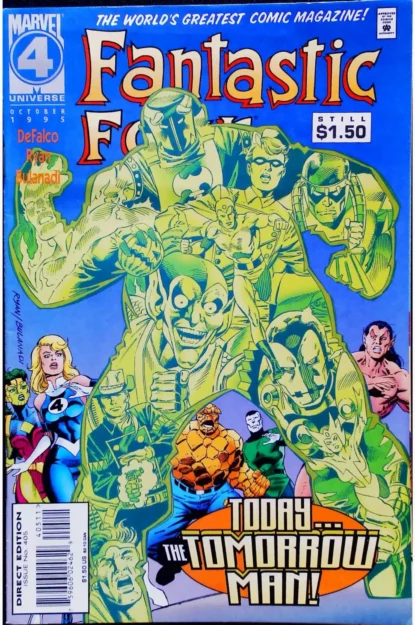 Couverture de FANTASTIC FOUR (1961) #405 - par Paul Ryan - lecubeacomics.com