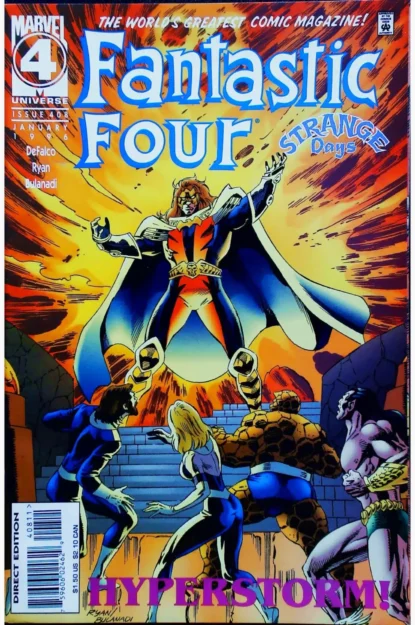 FANTASTIC FOUR (1961) #408 - Marvel - lecubeacomics.com Couverture de FANTASTIC FOUR (1961) #408 - par Danny Bulanadi - lecubeacomics.com