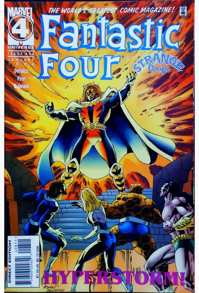 Fantastic Four #408, vue de l'exemplaire