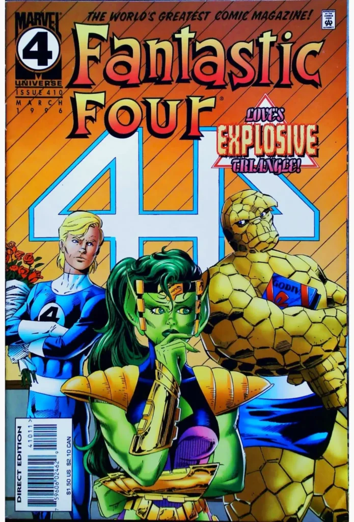 Fantastic Four #410, vue de l'exemplaire