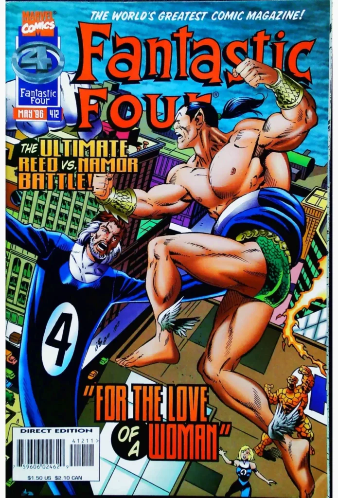 Fantastic Four #412, vue de l'exemplaire