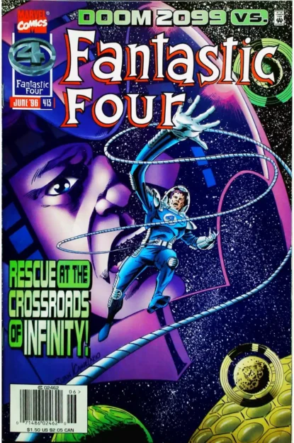 FANTASTIC FOUR (1961) #413 - Marvel - lecubeacomics.com Couverture de FANTASTIC FOUR (1961) #413 - par Harry Candelario - lecubeacomics.com