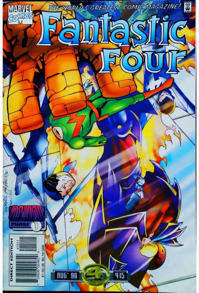 Fantastic Four #415, vue de l'exemplaire