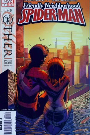 Couverture de FRIENDLY NEIGHBORHOOD SPIDER-MAN (2005) #4 - par Mike Wieringo - lecubeacomics.com