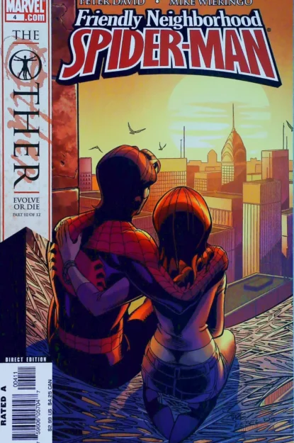 FRIENDLY NEIGHBORHOOD SPIDER-MAN (2005) #4 - Marvel - lecubeacomics.com Couverture de FRIENDLY NEIGHBORHOOD SPIDER-MAN (2005) #4 - par Mike Wieringo - lecubeacomics.com