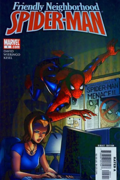 FRIENDLY NEIGHBORHOOD SPIDER-MAN (2005) #5 - Marvel - lecubeacomics.com Couverture de FRIENDLY NEIGHBORHOOD SPIDER-MAN (2005) #5 - par Karl Kesel - lecubeacomics.com