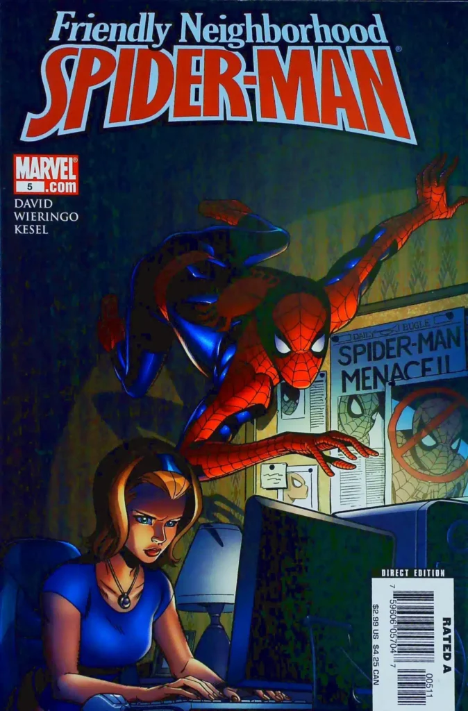 Friendly Neighborhood Spider-Man #5, vue de l'exemplaire