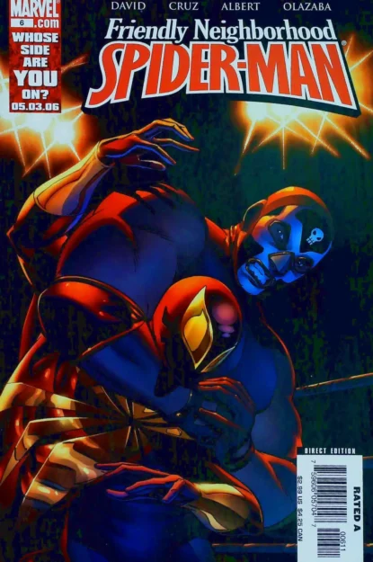 FRIENDLY NEIGHBORHOOD SPIDER-MAN (2005) #6 - Marvel - lecubeacomics.com Couverture de FRIENDLY NEIGHBORHOOD SPIDER-MAN (2005) #6 - par Mike Wieringo - lecubeacomics.com