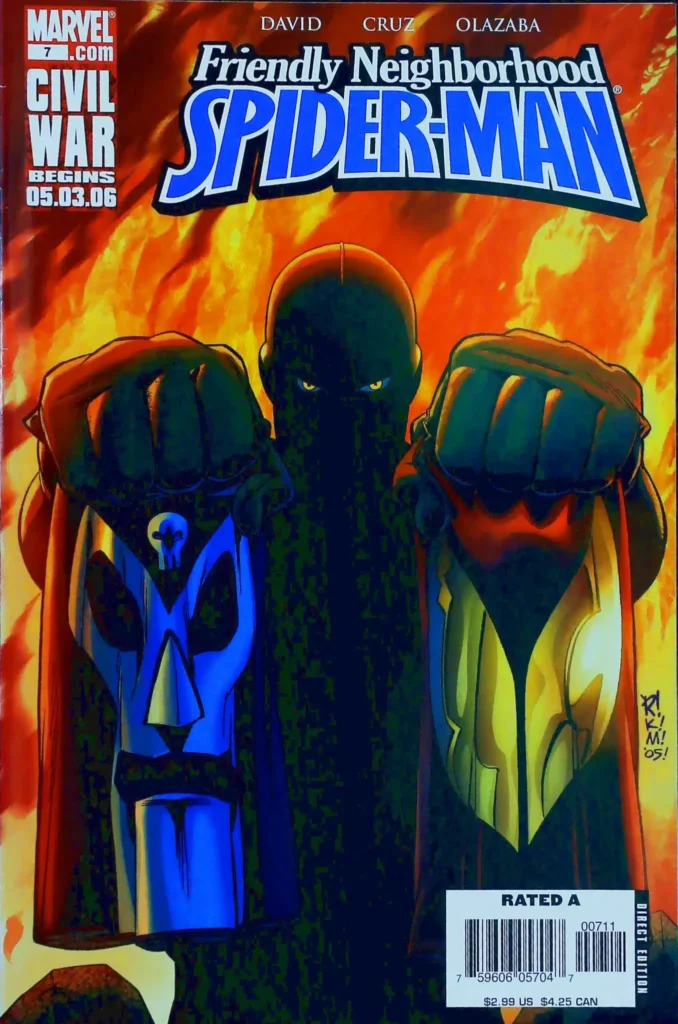 Friendly Neighborhood Spider-Man #7, vue de l'exemplaire