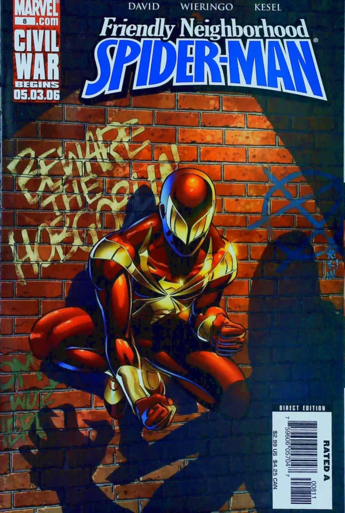 Friendly Neighborhood Spider-Man #8, vue de l'exemplaire