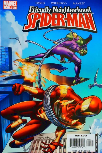 FRIENDLY NEIGHBORHOOD SPIDER-MAN (2005) #9 - Marvel - lecubeacomics.com Couverture de FRIENDLY NEIGHBORHOOD SPIDER-MAN (2005) #9 - par Karl Kesel - lecubeacomics.com