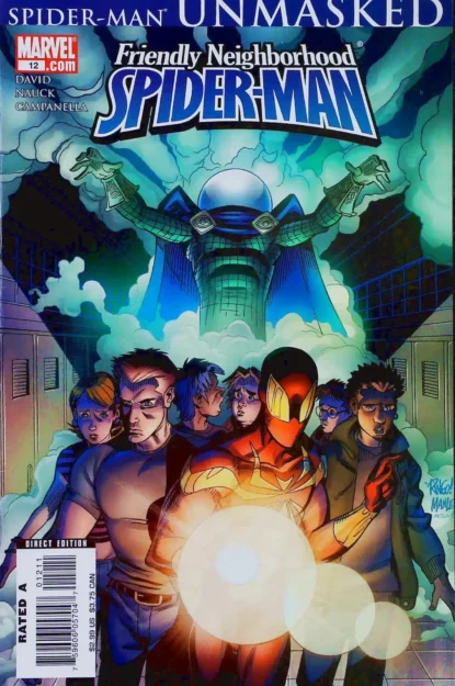 Couverture de FRIENDLY NEIGHBORHOOD SPIDER-MAN (2005) #12 - par Mike Manley - lecubeacomics.com