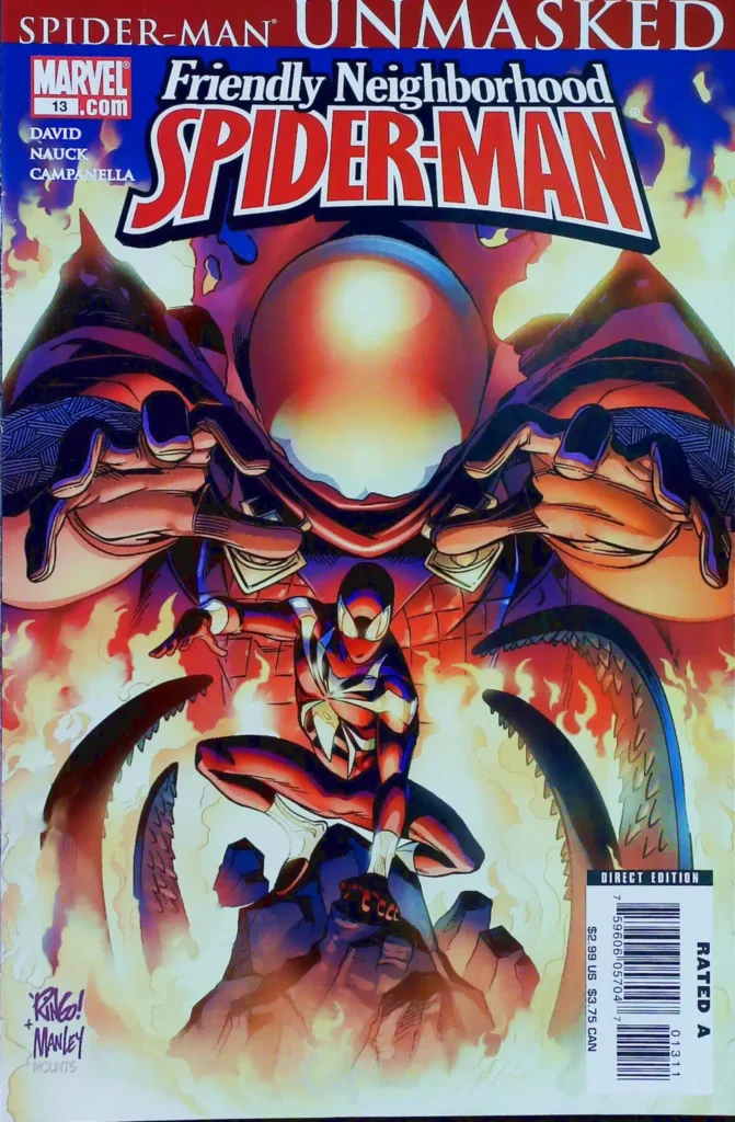 Friendly Neighborhood Spider-Man #13, vue de l'exemplaire