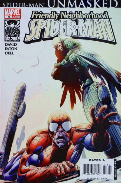 FRIENDLY NEIGHBORHOOD SPIDER-MAN (2005) #16 - Marvel - lecubeacomics.com Couverture de FRIENDLY NEIGHBORHOOD SPIDER-MAN (2005) #16 - par Scot Eaton - lecubeacomics.com