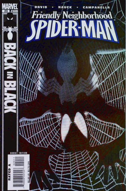 Couverture de FRIENDLY NEIGHBORHOOD SPIDER-MAN (2005) #20 - par Tomm Coker - lecubeacomics.com