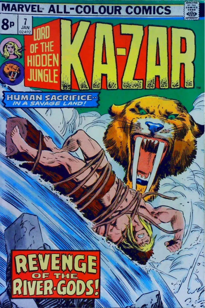 Ka-Zar #7, vue de l'exemplaire