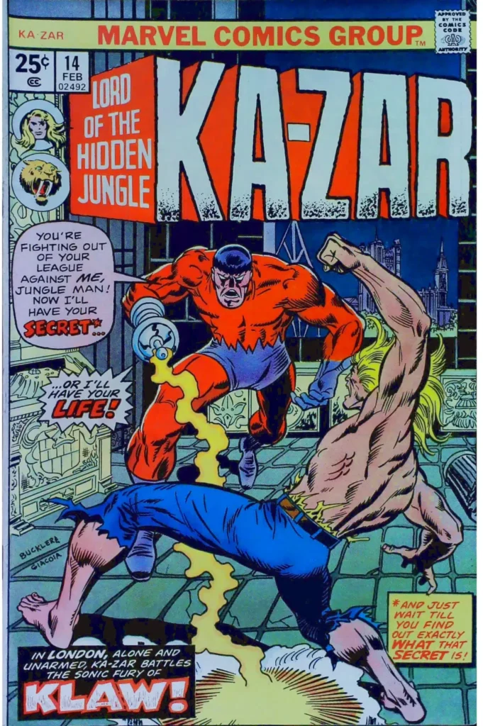 Ka-Zar #14, vue de l'exemplaire