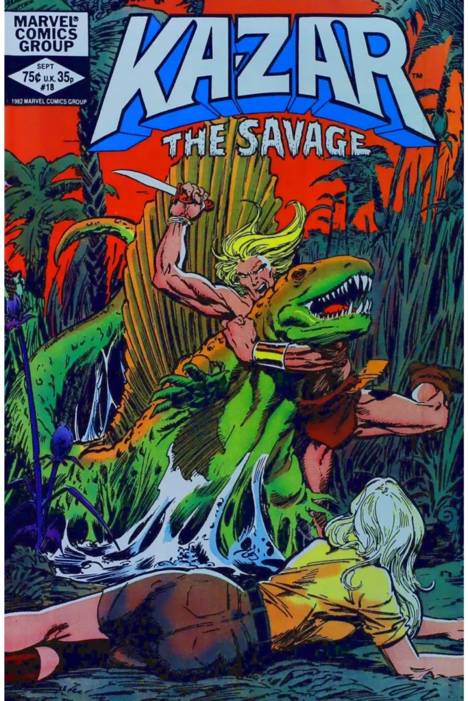 Ka-Zar The Savage #18, vue de l'exemplaire
