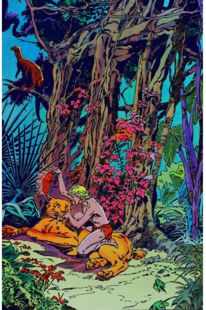 KA-ZAR THE SAVAGE (1981) #20 - Marvel - lecubeacomics.com Couverture de KA-ZAR THE SAVAGE (1981) #20 - par Armando Gil - lecubeacomics.com