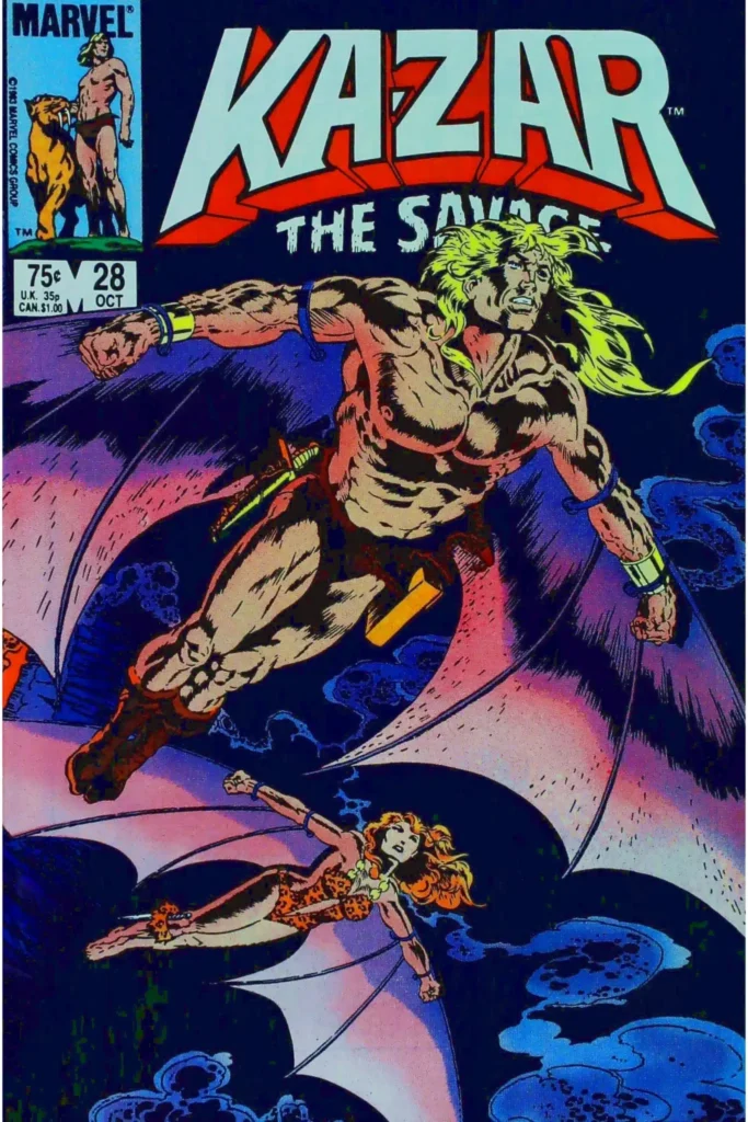 Ka-Zar The Savage #28, vue de l'exemplaire