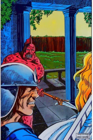 Couverture de KA-ZAR THE SAVAGE (1981) #30 - par Carlos Garzon - lecubeacomics.com