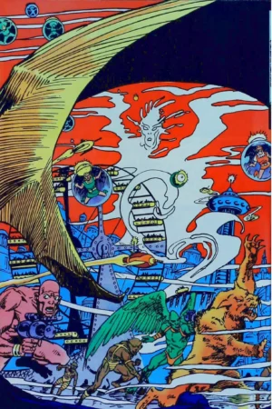 Couverture de KA-ZAR THE SAVAGE (1981) #31 - par Paul Neary - lecubeacomics.com