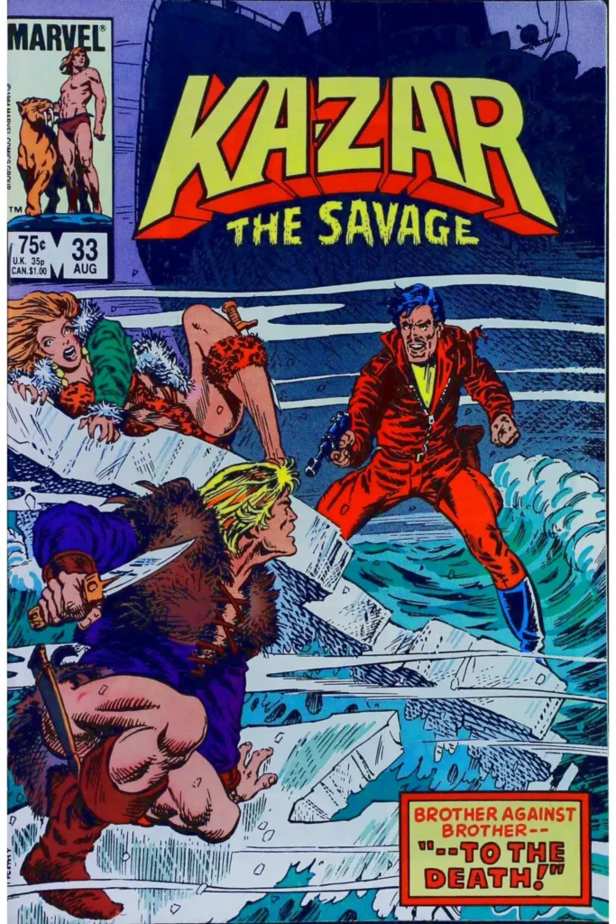 Ka-Zar The Savage #33, vue de l'exemplaire