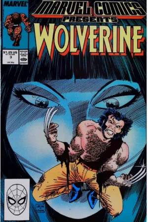 Couverture de MARVEL COMICS PRESENTS (1988) #3 - par Bob Wiacek - lecubeacomics.com