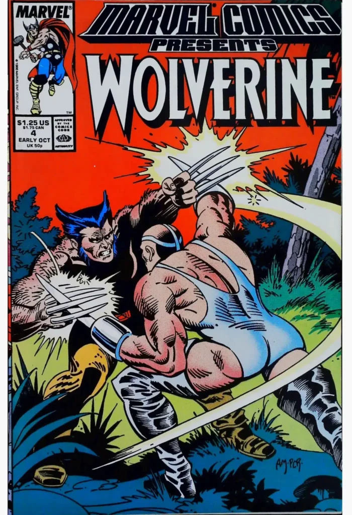 Marvel Comics Presents #4, vue de l'exemplaire