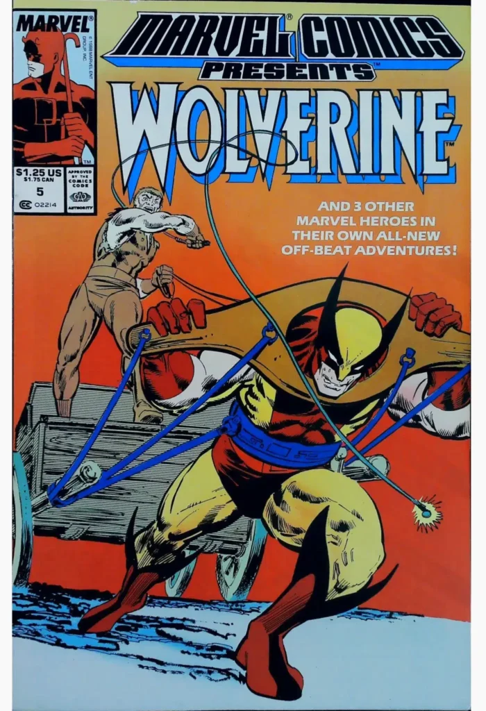 Marvel Comics Presents #5, vue de l'exemplaire