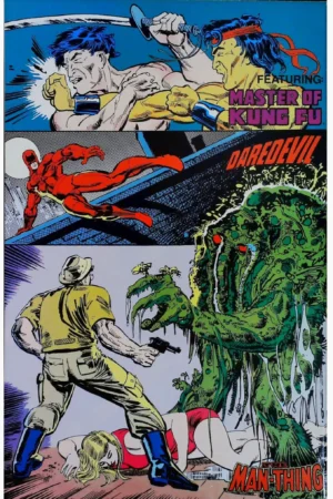 Couverture de MARVEL COMICS PRESENTS (1988) #5 - par John Buscema - lecubeacomics.com