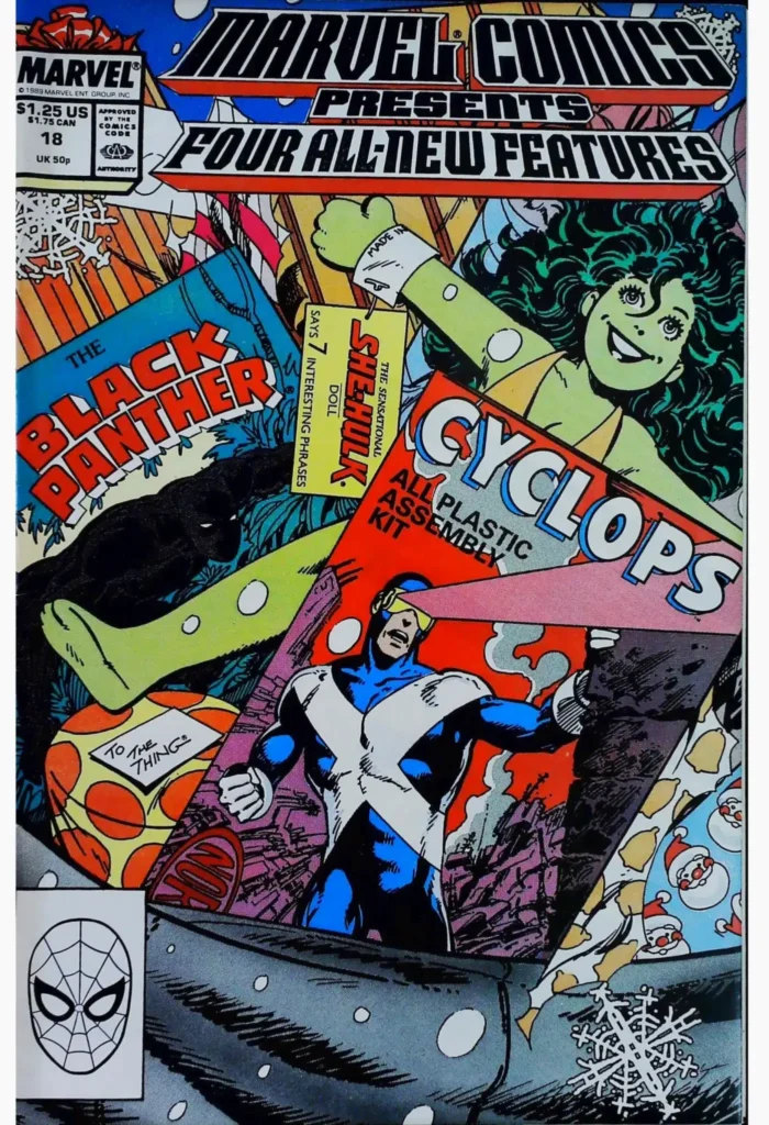 Marvel Comics Presents #18, vue de l'exemplaire