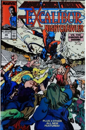 Couverture de MARVEL COMICS PRESENTS (1988) #35 - par Tom Grindberg - lecubeacomics.com