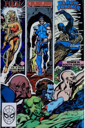Couverture de MARVEL COMICS PRESENTS (1988) #35 - par Tom Grindberg - lecubeacomics.com