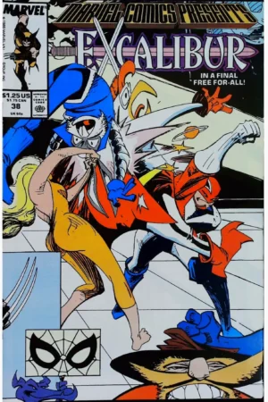 Couverture de MARVEL COMICS PRESENTS (1988) #38 - par Mark Badger - lecubeacomics.com