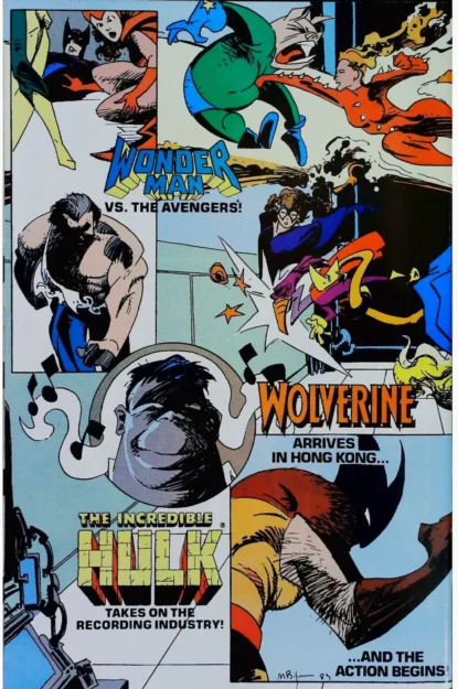 MARVEL COMICS PRESENTS (1988) #38 - Marvel - lecubeacomics.com Couverture de MARVEL COMICS PRESENTS (1988) #38 - par Mark Badger - lecubeacomics.com