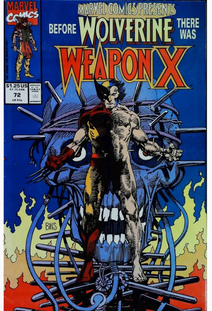 Marvel Comics Presents #72, vue de l'exemplaire
