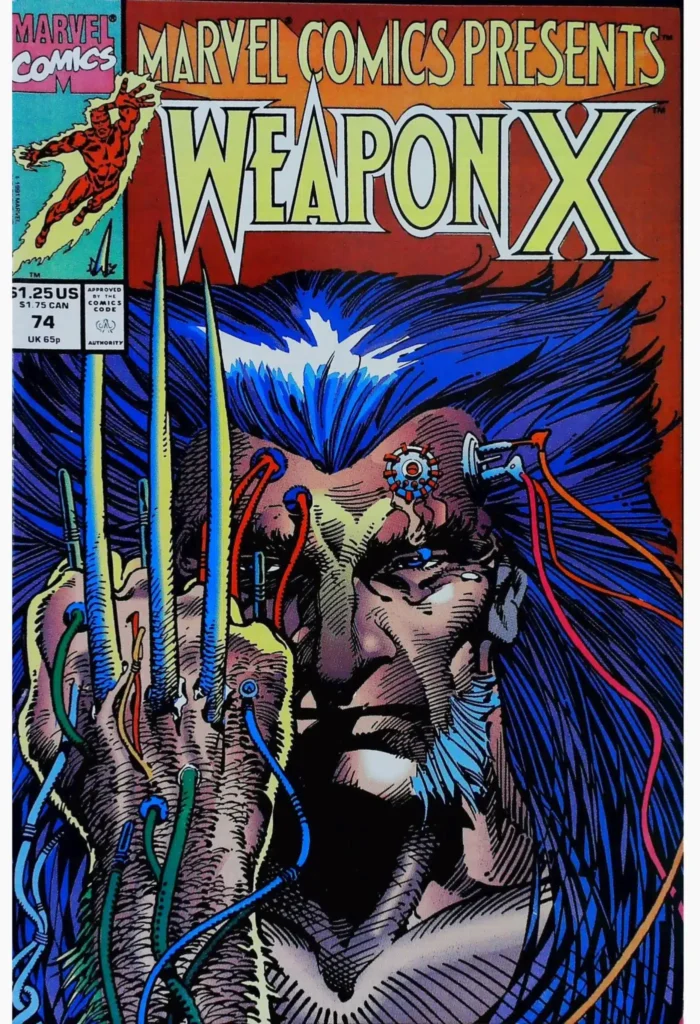 Marvel Comics Presents #74, vue de l'exemplaire
