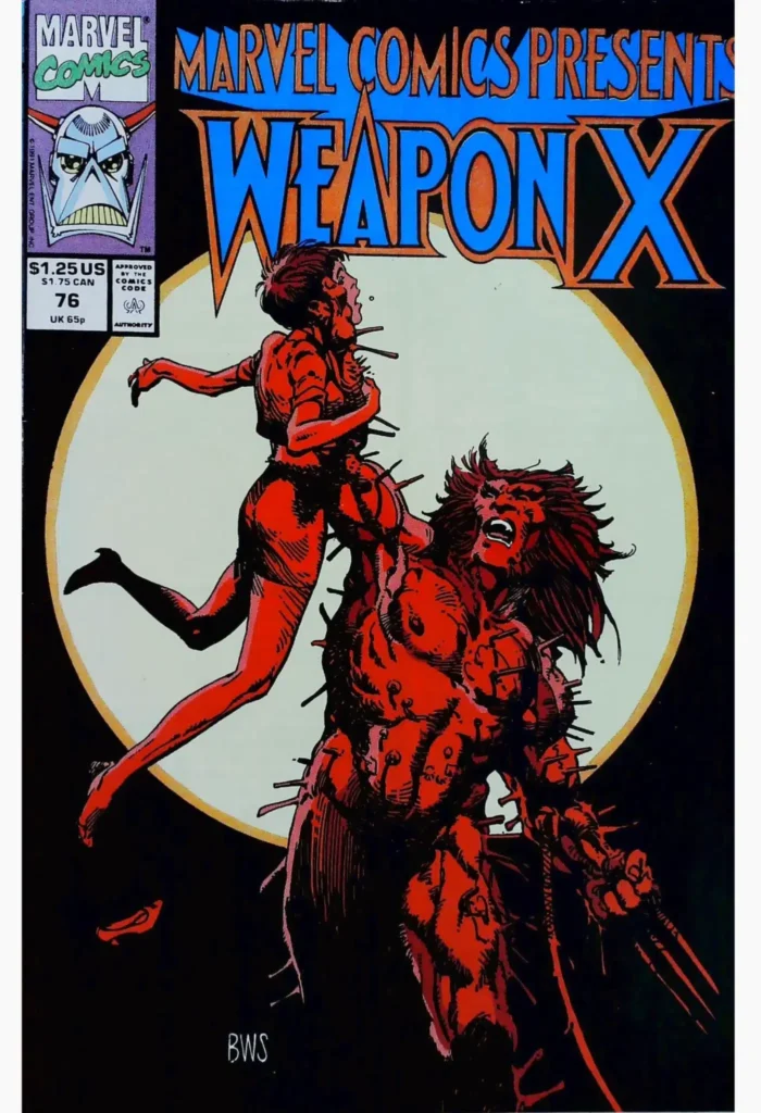 Marvel Comics Presents #76, vue de l'exemplaire