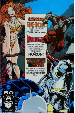 Couverture de MARVEL COMICS PRESENTS (1988) #76 - par Barry Windsor-Smith - lecubeacomics.com