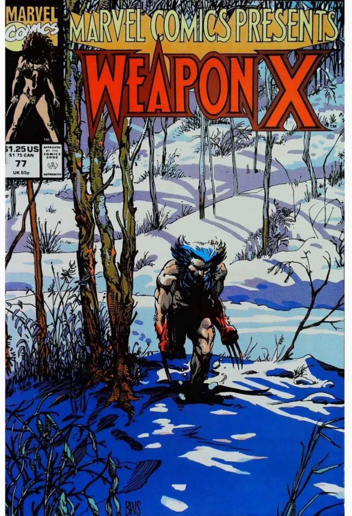 Marvel Comics Presents #77, vue de l'exemplaire