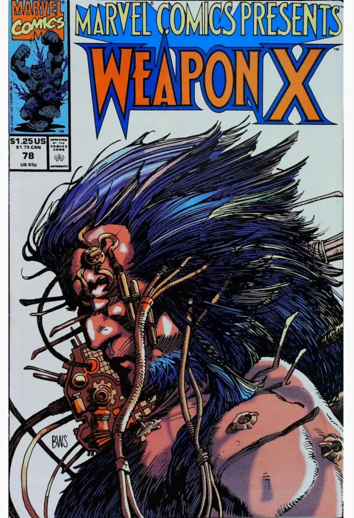 Marvel Comics Presents #78, vue de l'exemplaire