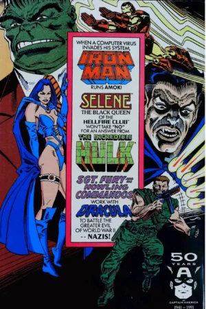 Couverture de MARVEL COMICS PRESENTS (1988) #78 - par Al Milgrom - lecubeacomics.com