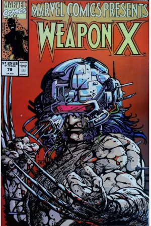 Couverture de MARVEL COMICS PRESENTS (1988) #79 - par Barry Windsor-Smith - lecubeacomics.com