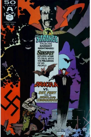 Couverture de MARVEL COMICS PRESENTS (1988) #79 - par Barry Windsor-Smith - lecubeacomics.com