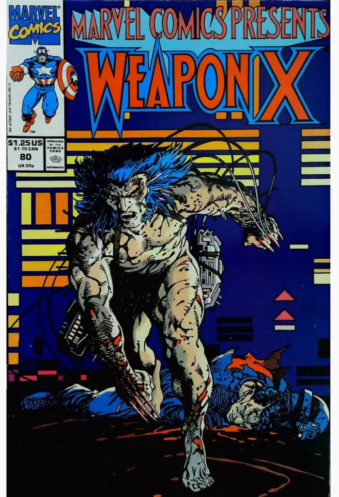 Marvel Comics Presents #80, vue de l'exemplaire